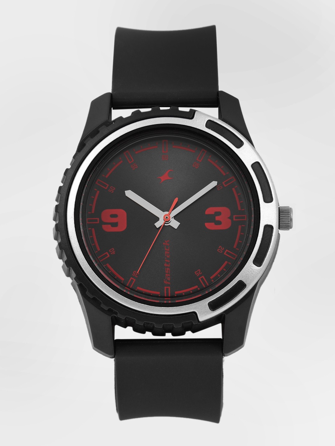 

Fastrack Men Black Analogue Watch NJ3114PP03C