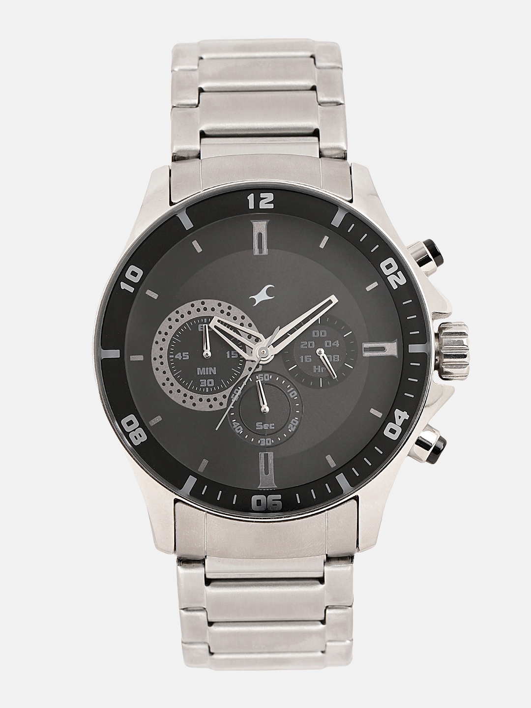 

Fastrack Men Black Analogue Watch NK3072SM02