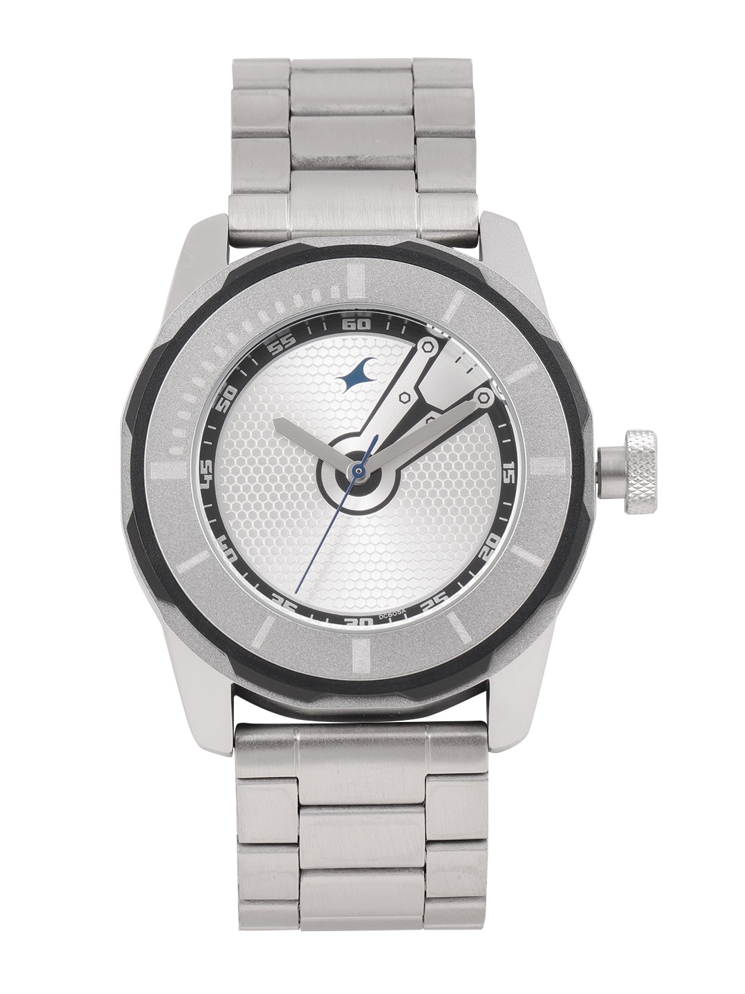 

Fastrack Men Silver-Toned Analogue Watch NK3099SM01_OR2