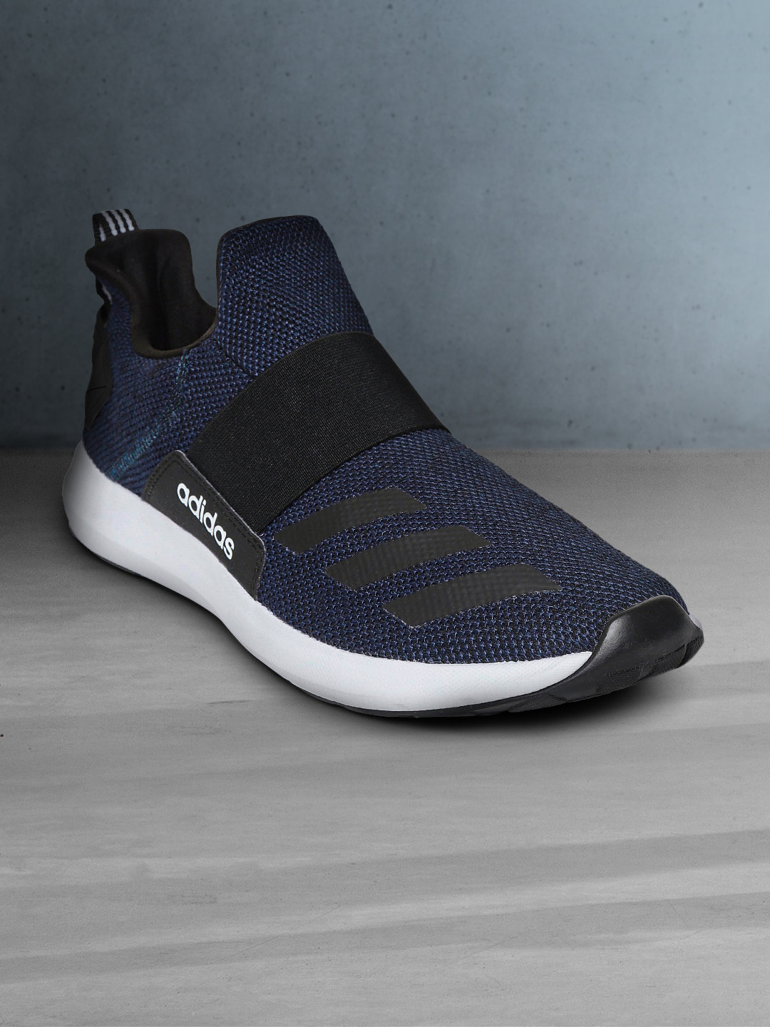 

ADIDAS Men Navy Blue Black ZELT SL 2.0 Running Shoes