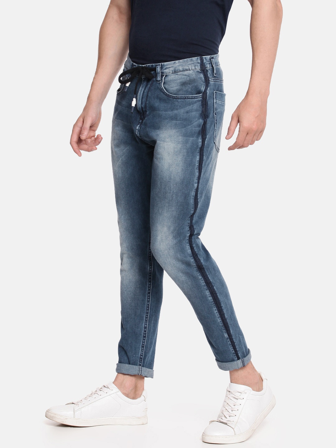 

SPYKAR Men Blue Slim Fit Low-Rise Clean Look Stretchable Jeans