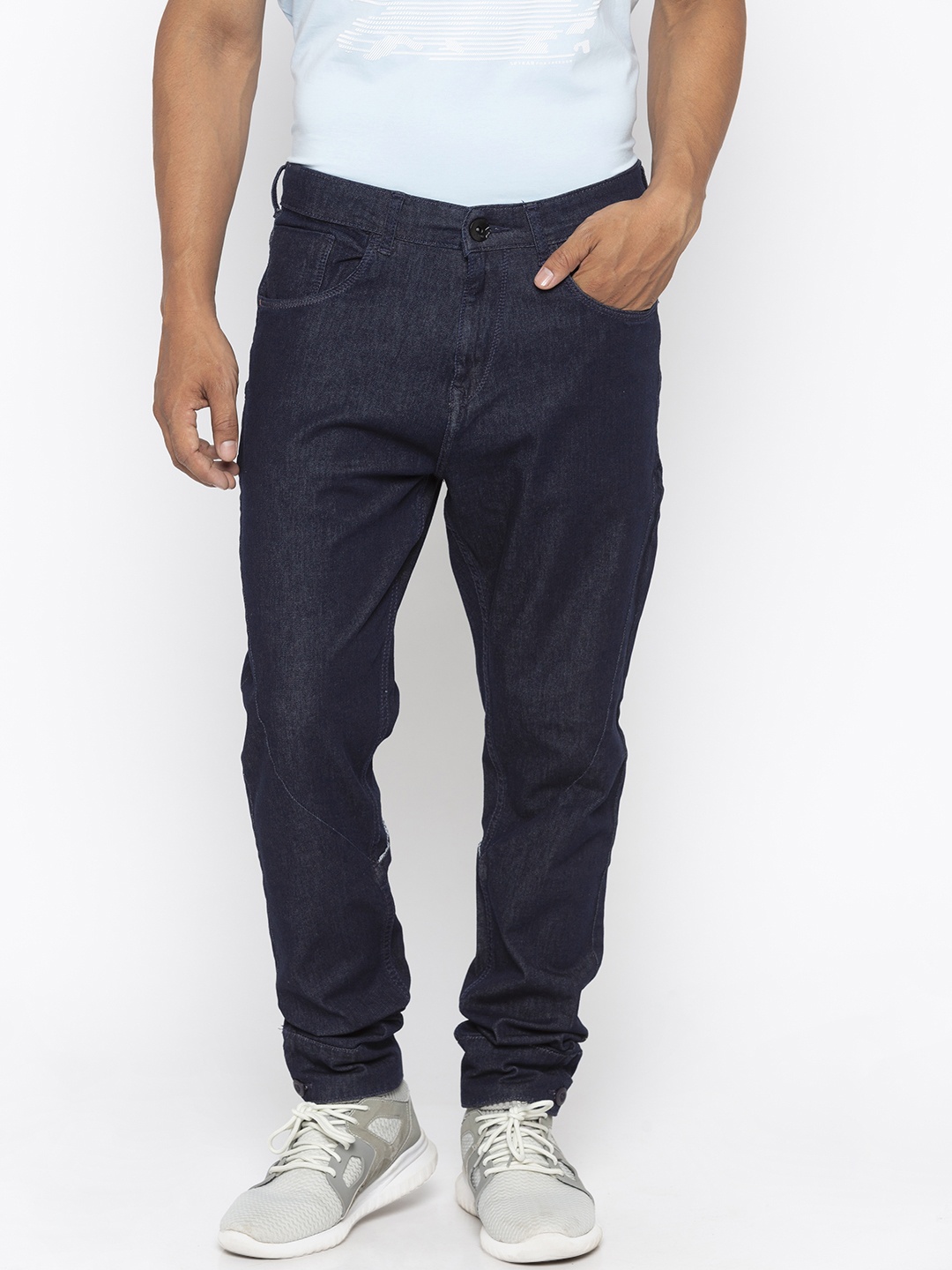 

SPYKAR Men Blue Slim Fit Low-Rise Clean Look Stretchable Jeans