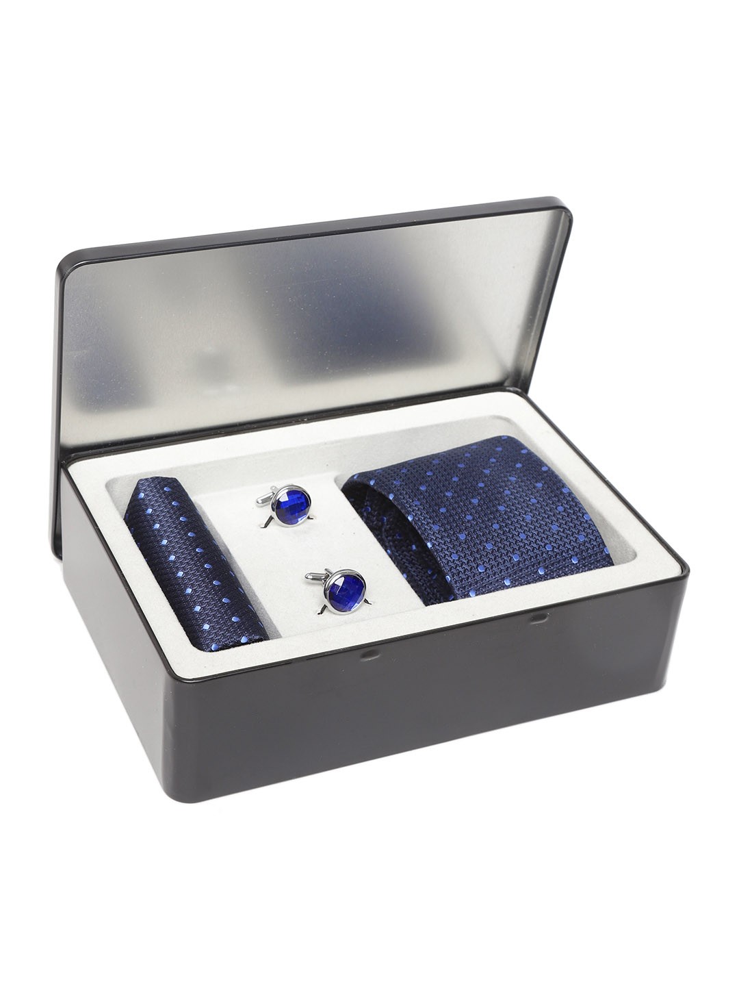 

Lino Perros Men Accessory Gift Set, Navy blue