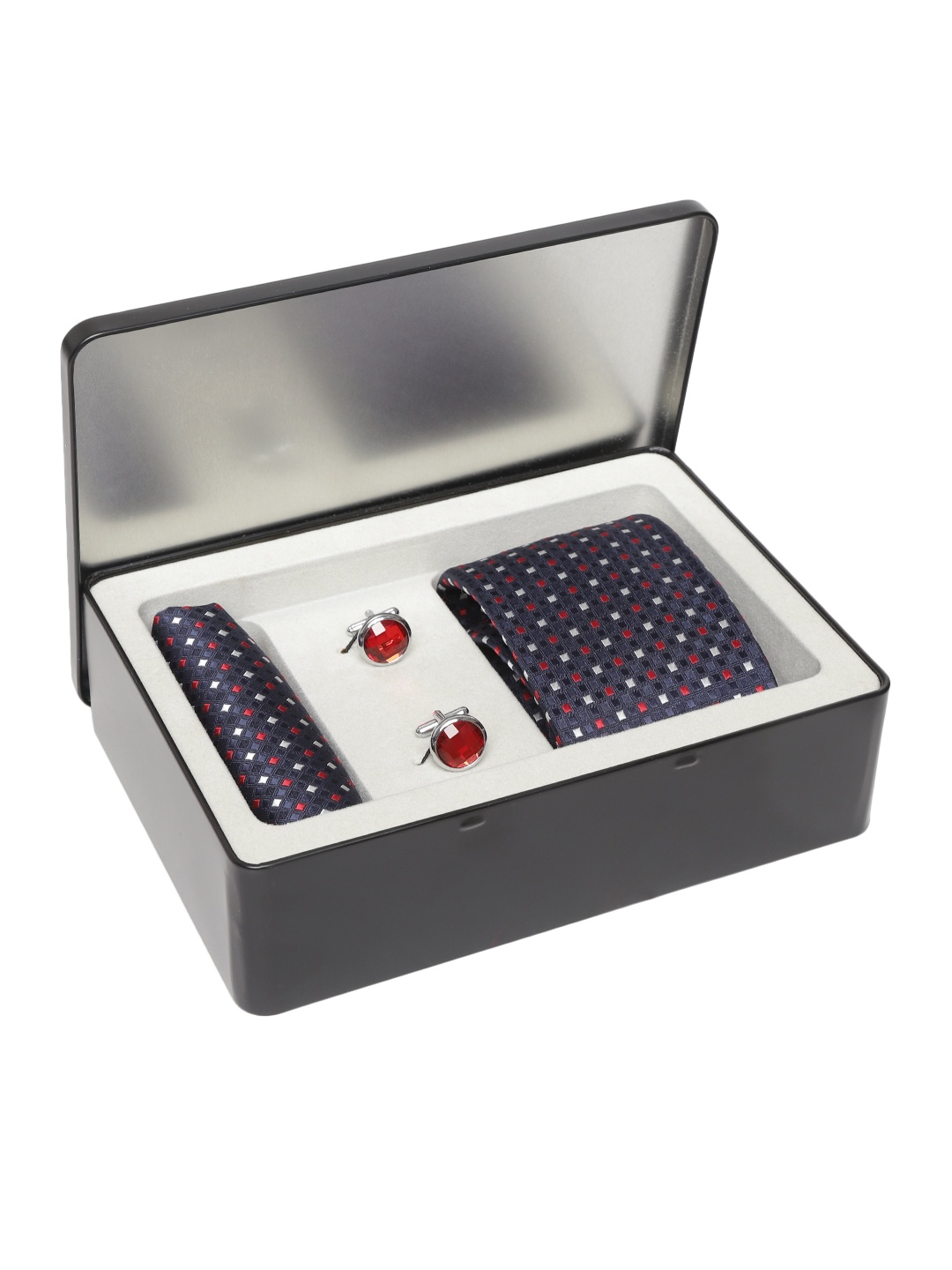

Lino Perros Men Accessory Gift Set, Navy blue