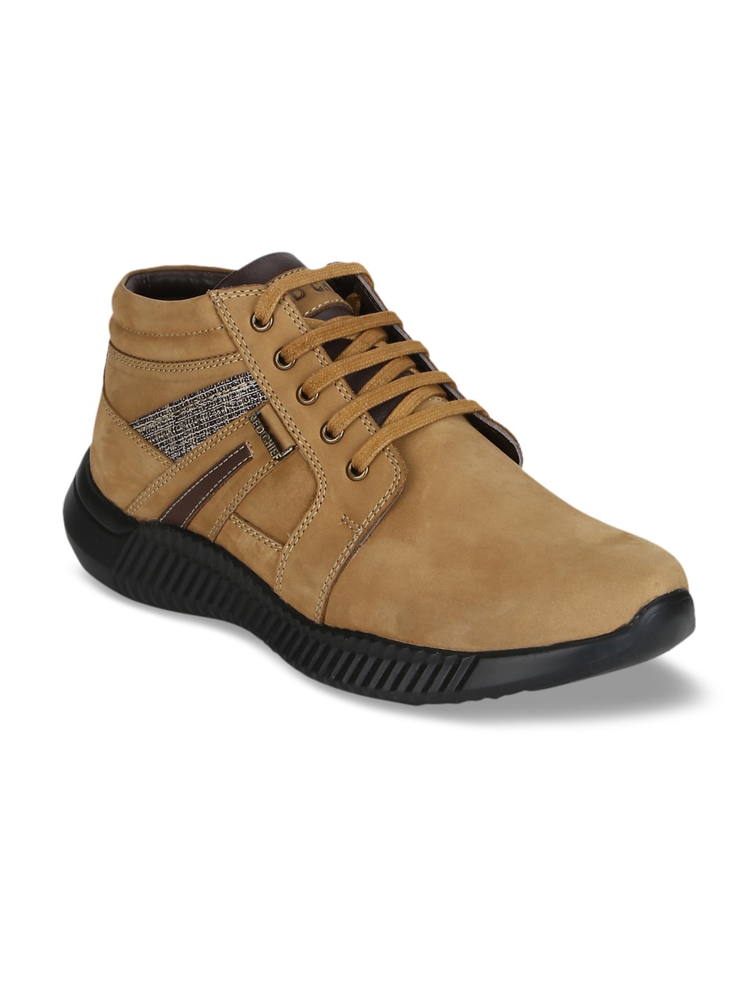 

Red Chief Men Brown Leather Sneakers