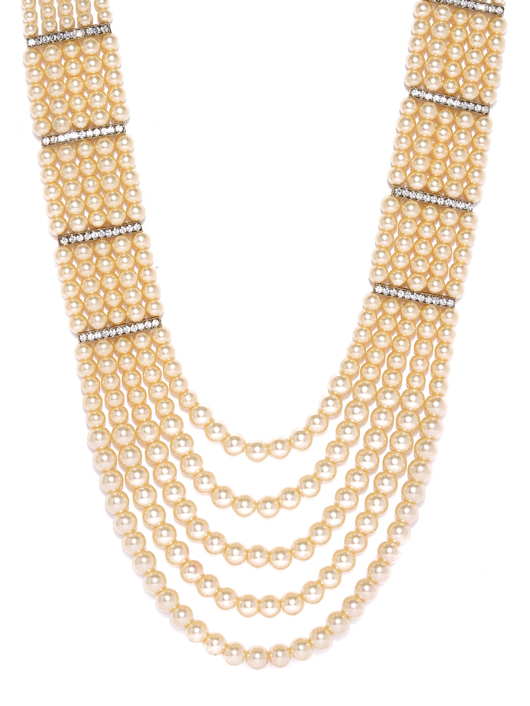 

Zaveri Pearls Gold-Toned Layered Necklace