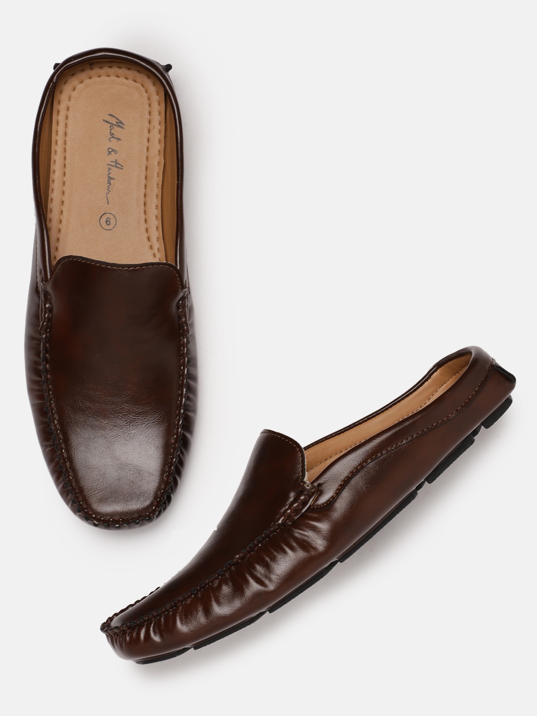 

Mast & Harbour Men Brown Loafers