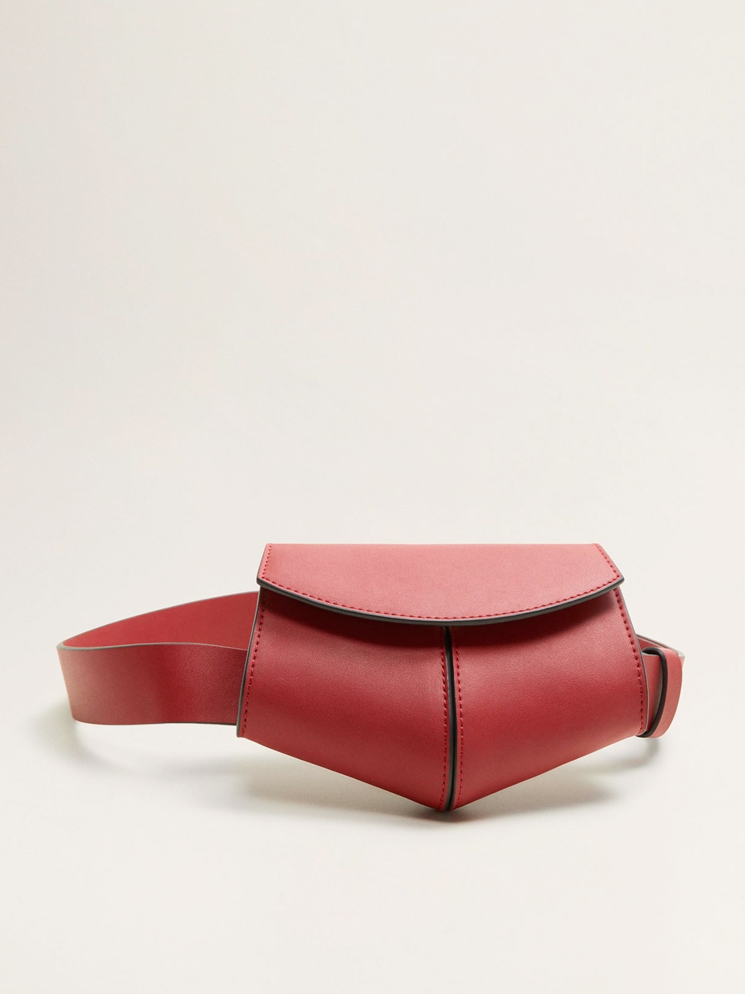 

MANGO Women Red Fanny Pack