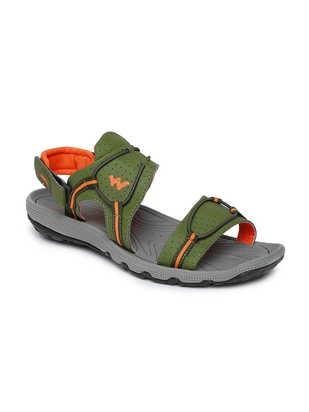 

Wildcraft Men Olive Green Sports Sandals