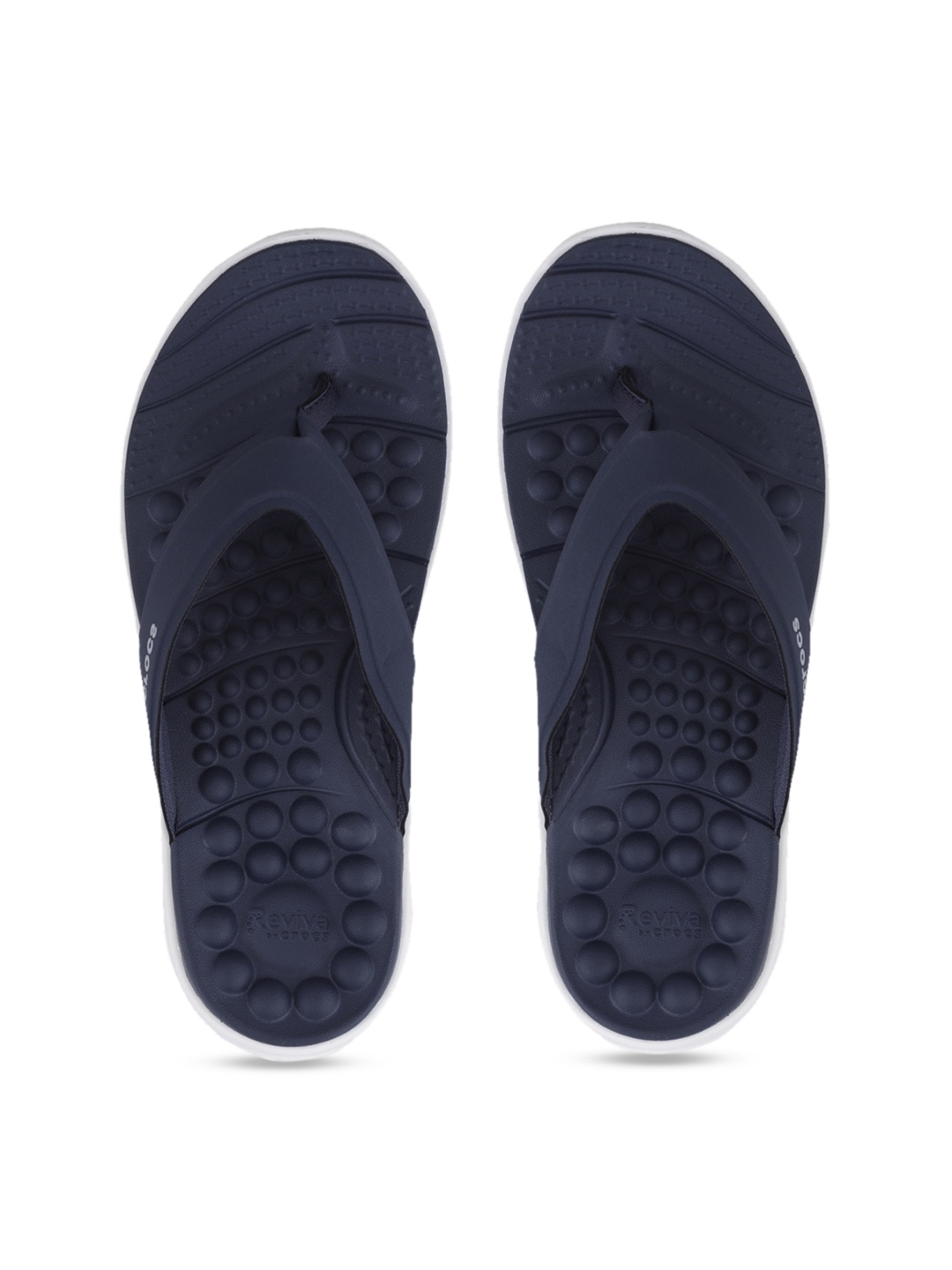 

Crocs Reviva Women Navy Blue Solid Thong Flip-Flops