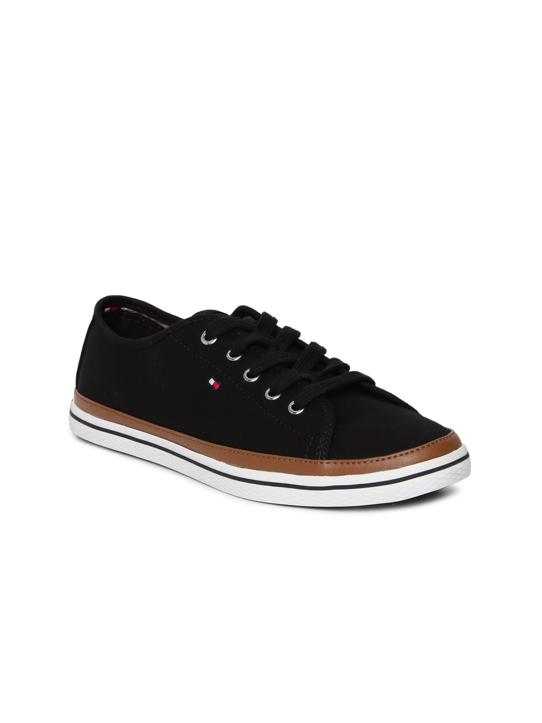 

Tommy Hilfiger Women Black Sneakers