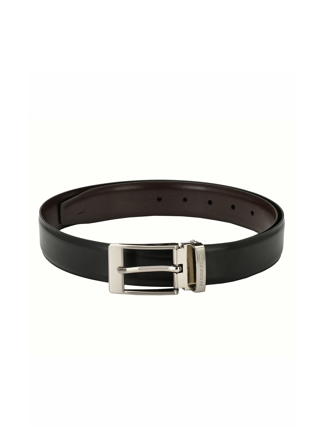 

Pacific Gold Men Black & Brown Reversible Leather Belt