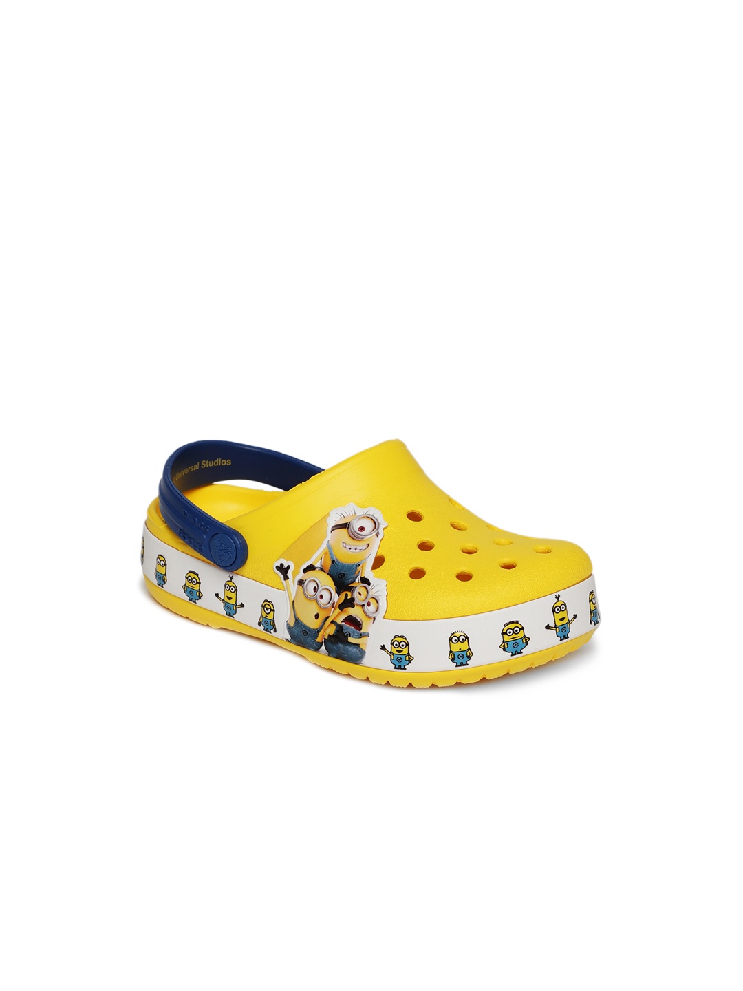 

Crocs Unisex Yellow Solid Minions Clogs