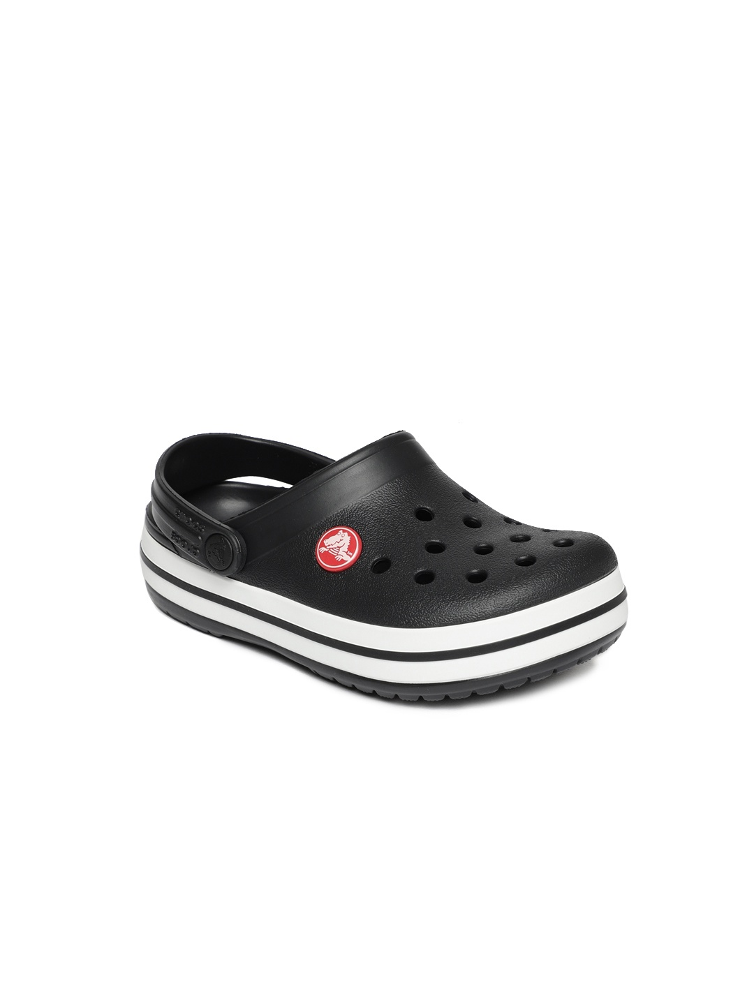 

Crocs Kids Black Solid Clogs