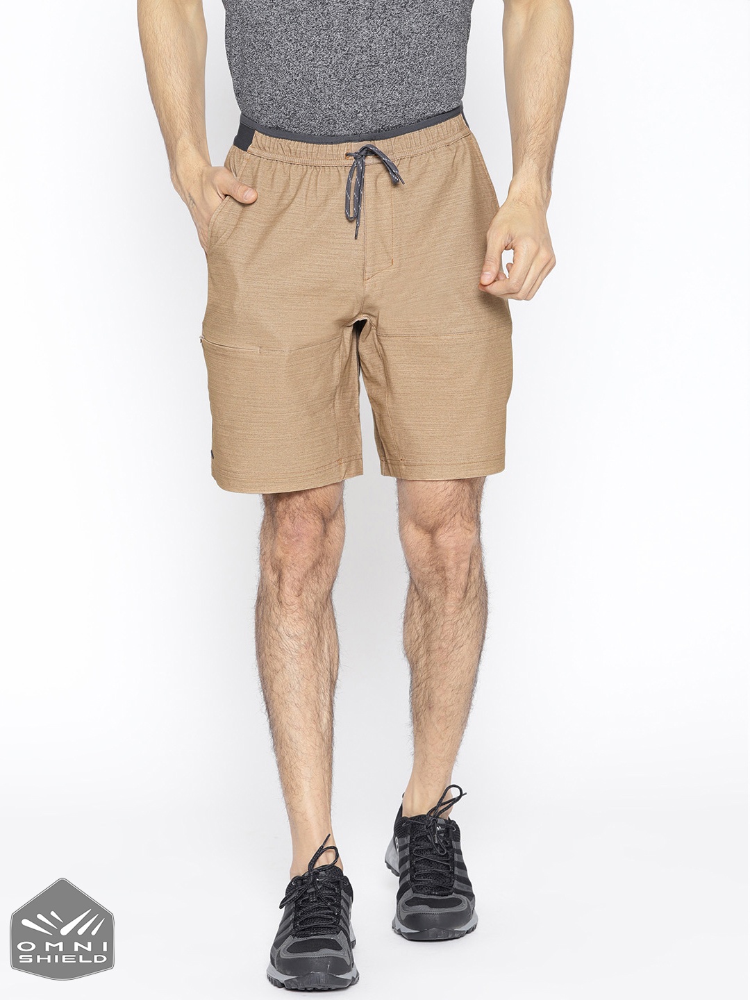 

Columbia Men Khaki Twisted Creek Hiking Shorts