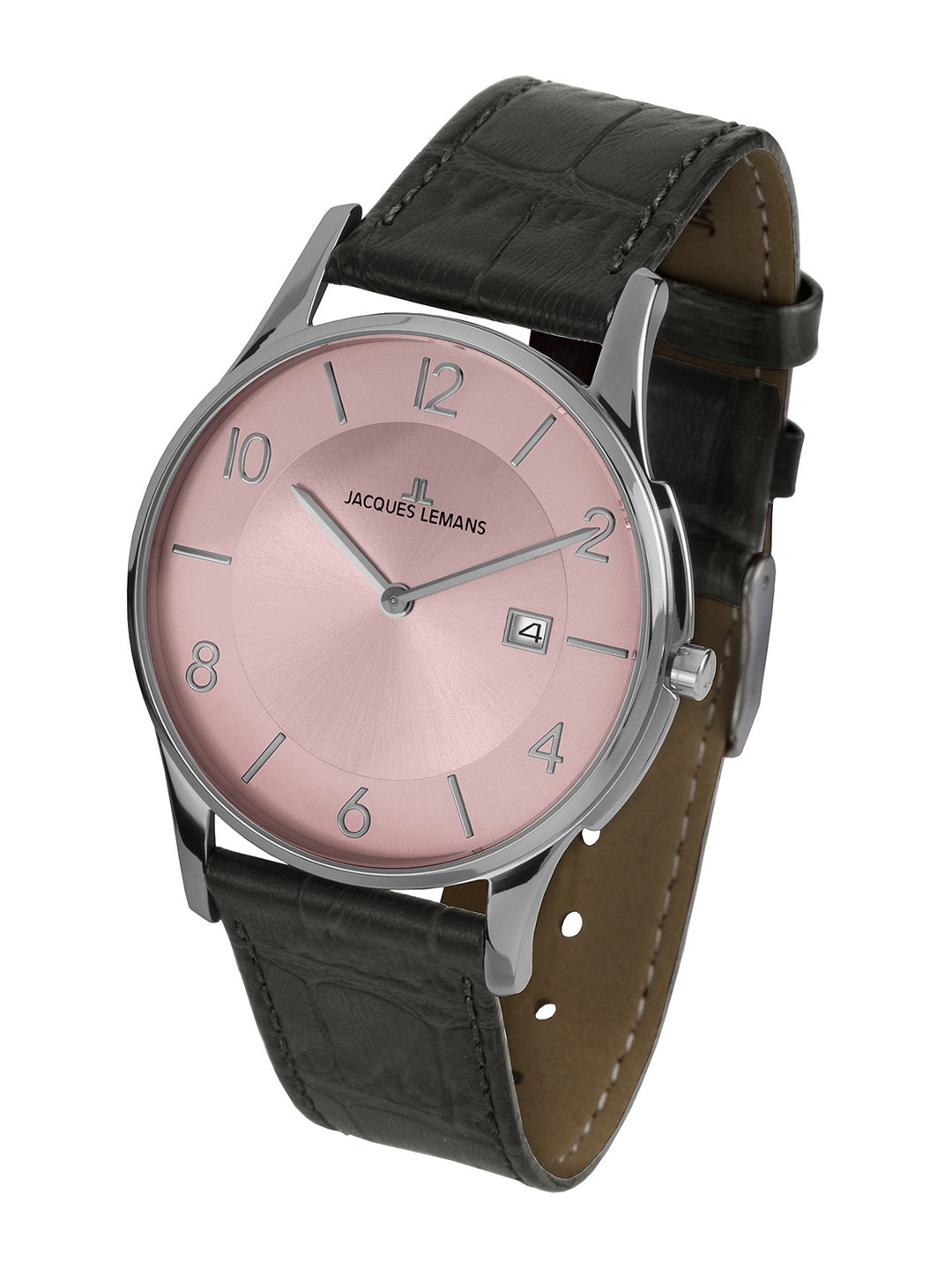 

Jacques Lemans Men Pink Analogue Watch 1-1777S