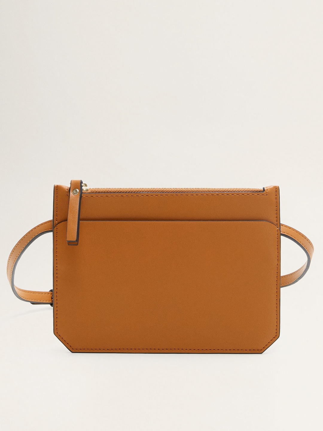 

MANGO Women Brown Fanny Pack