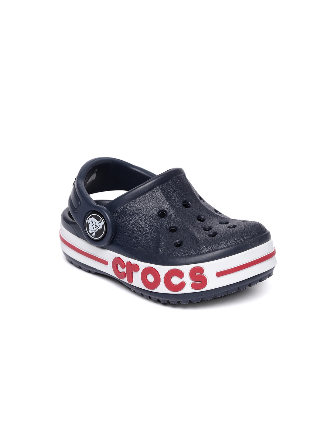 

Crocs Boys Navy Blue Solid Clogs
