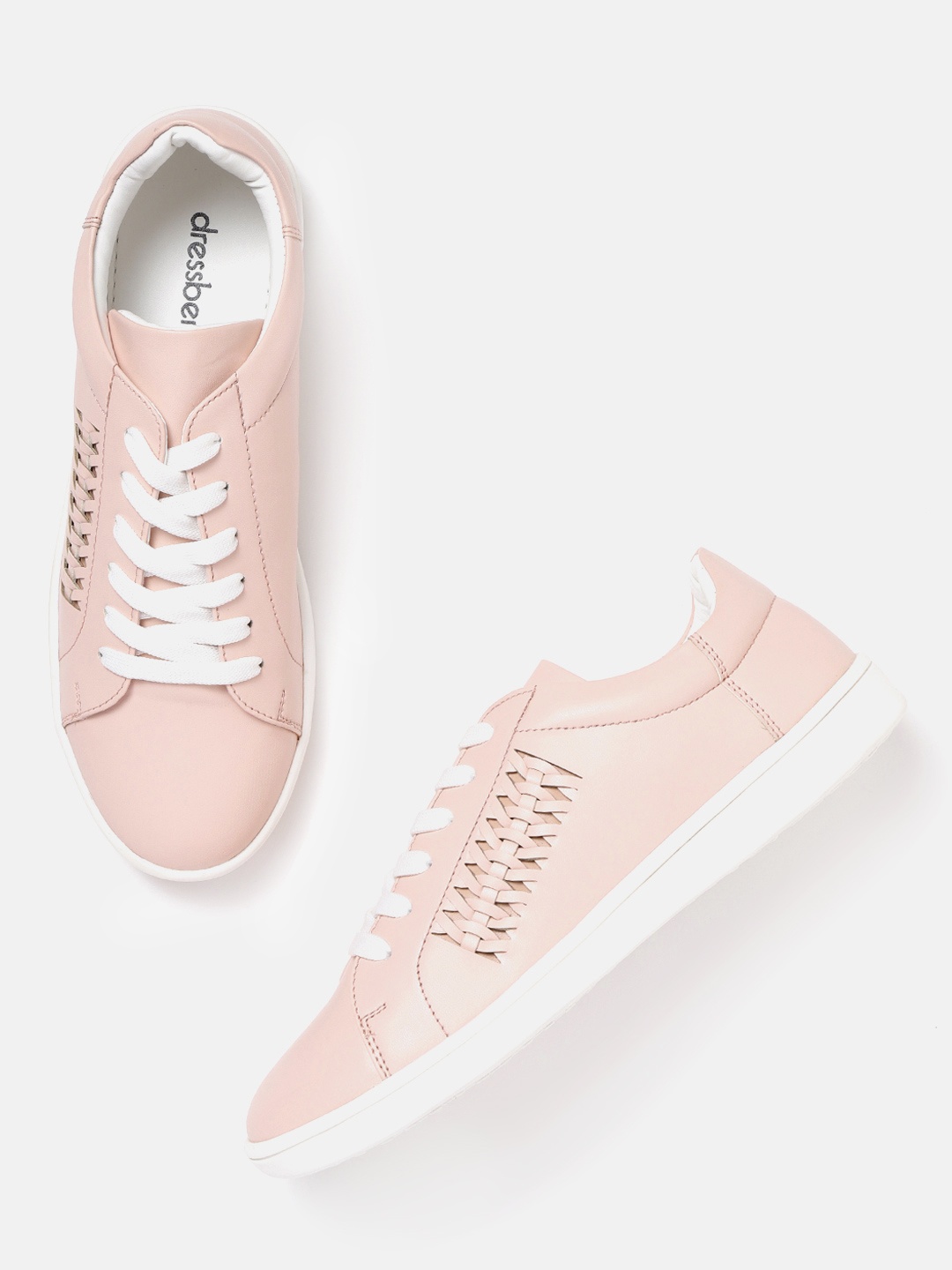 

DressBerry Women Peach-Coloured Sneakers