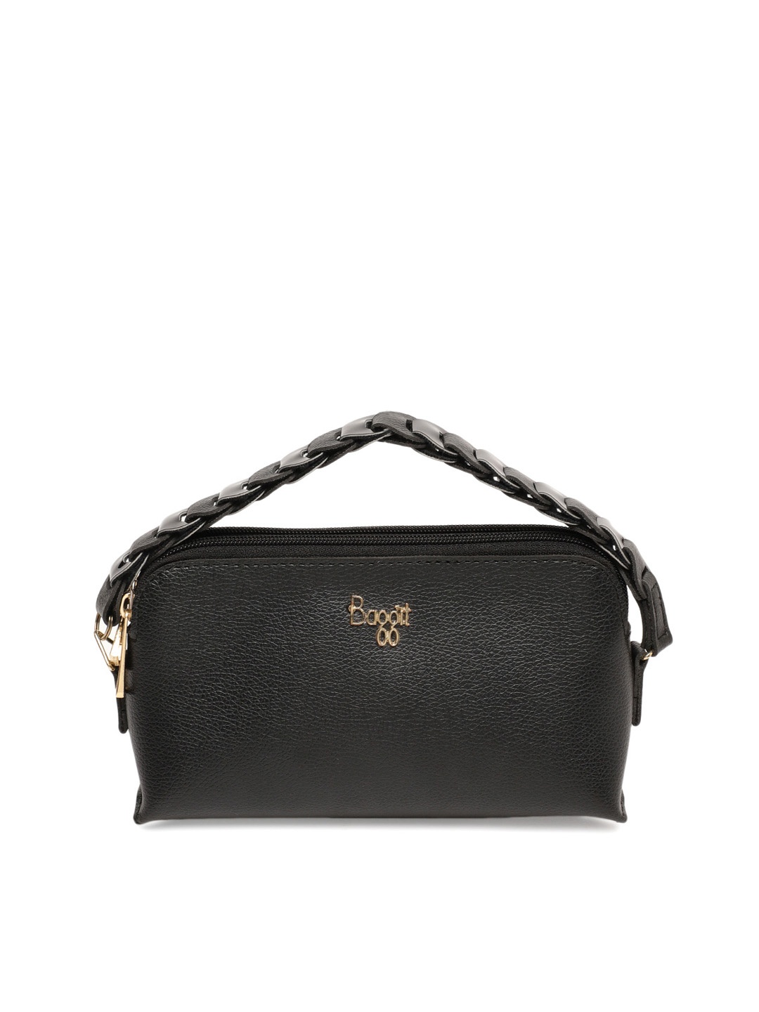 

Baggit Black Solid Handheld Bag
