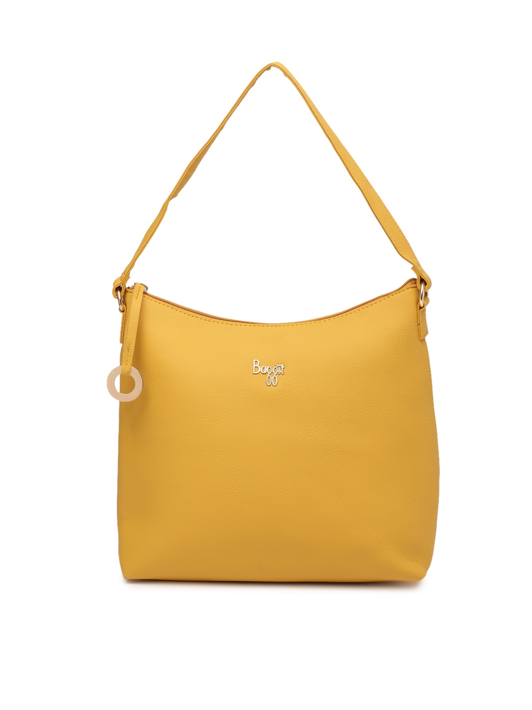 

Baggit Yellow Solid Handheld Bag