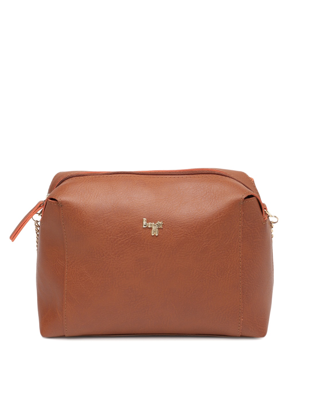 

Baggit Rust Orange Solid Sling Bag