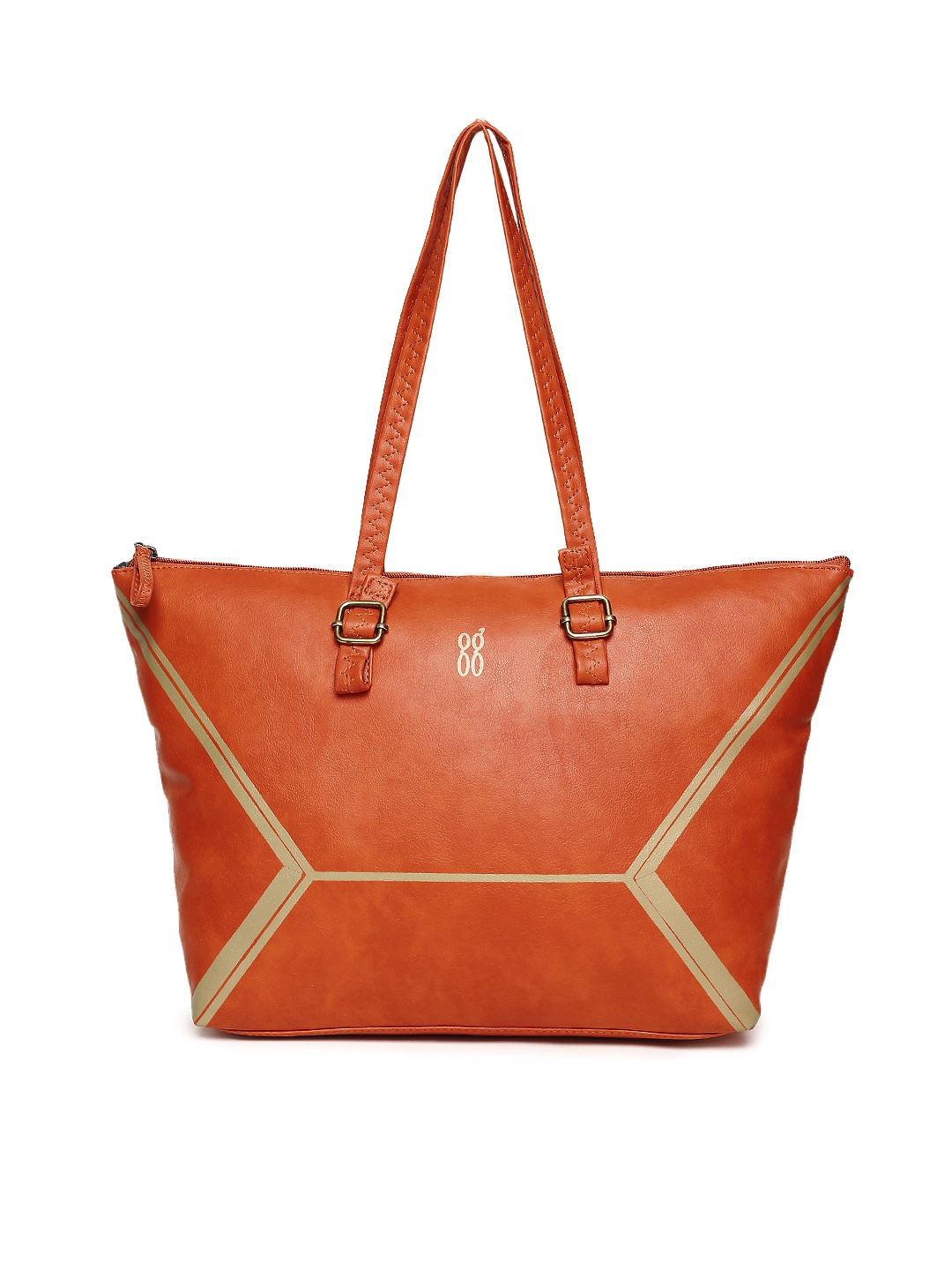 

Baggit Orange Printed Shoulder Bag