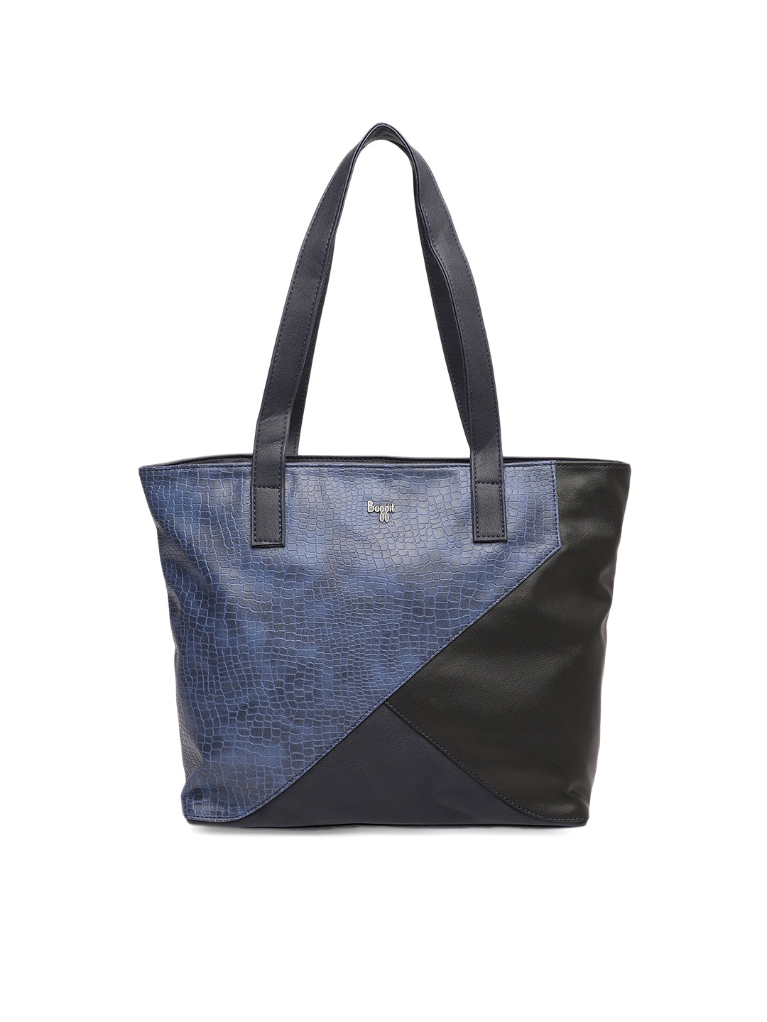 

Baggit Blue Textured Shoulder Bag