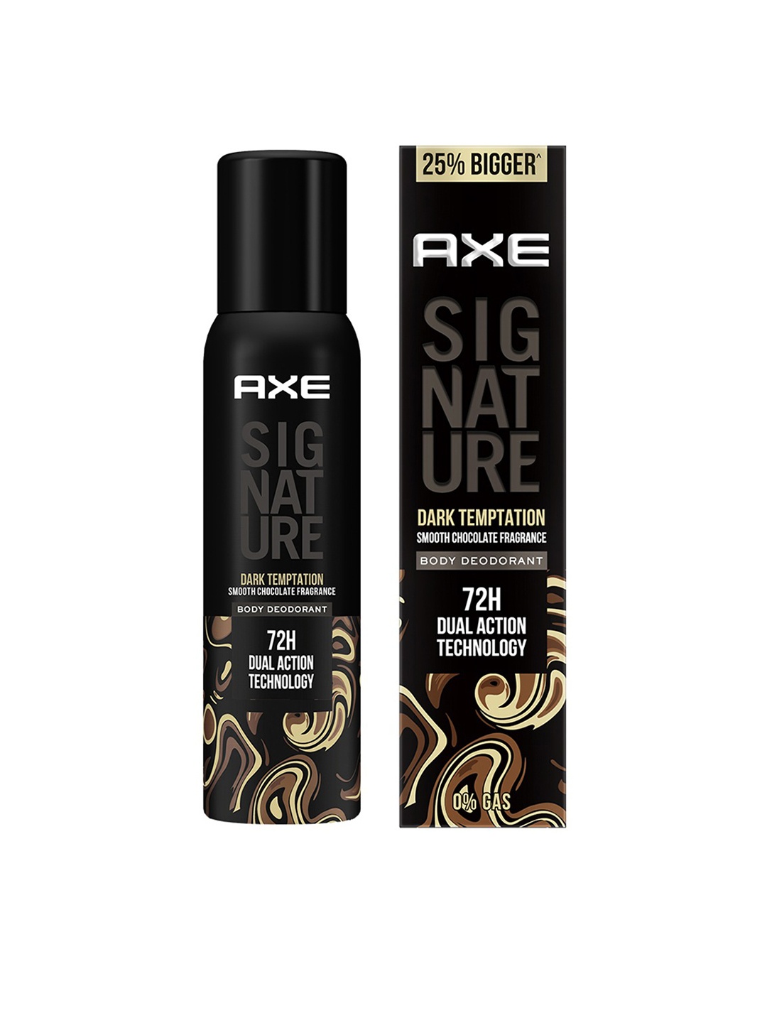 Axe Signature Dark Temptation Long Lasting No Gas Deodorant Bodyspray For Men 154 ml