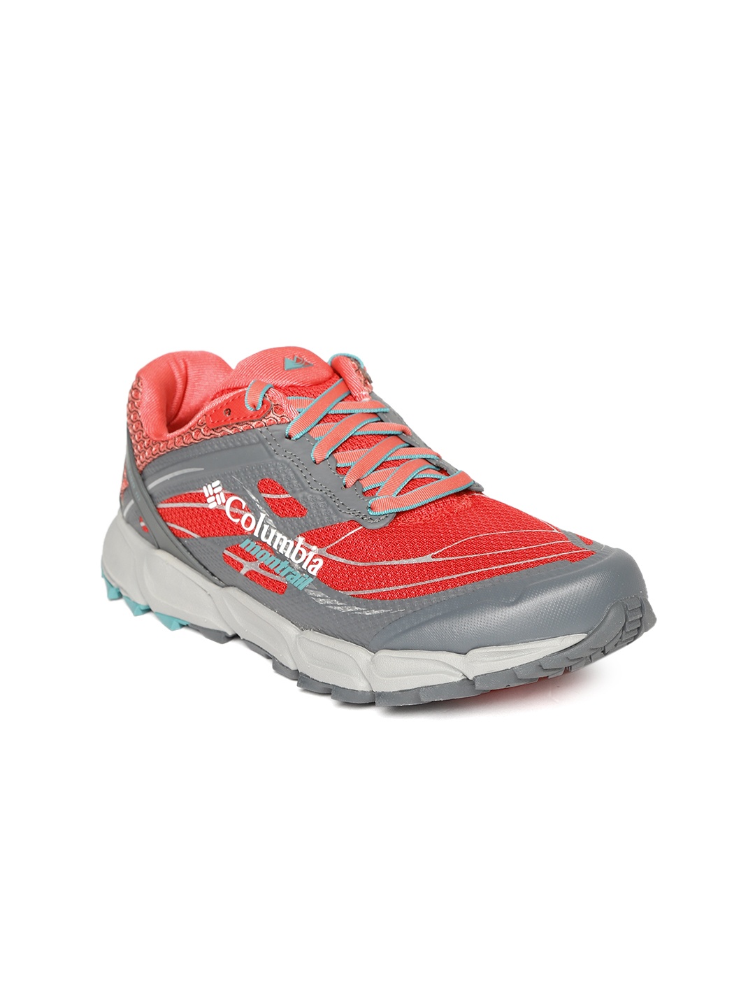 

Columbia Women Red & Charcoal Grey CALDORADO III Running Shoes