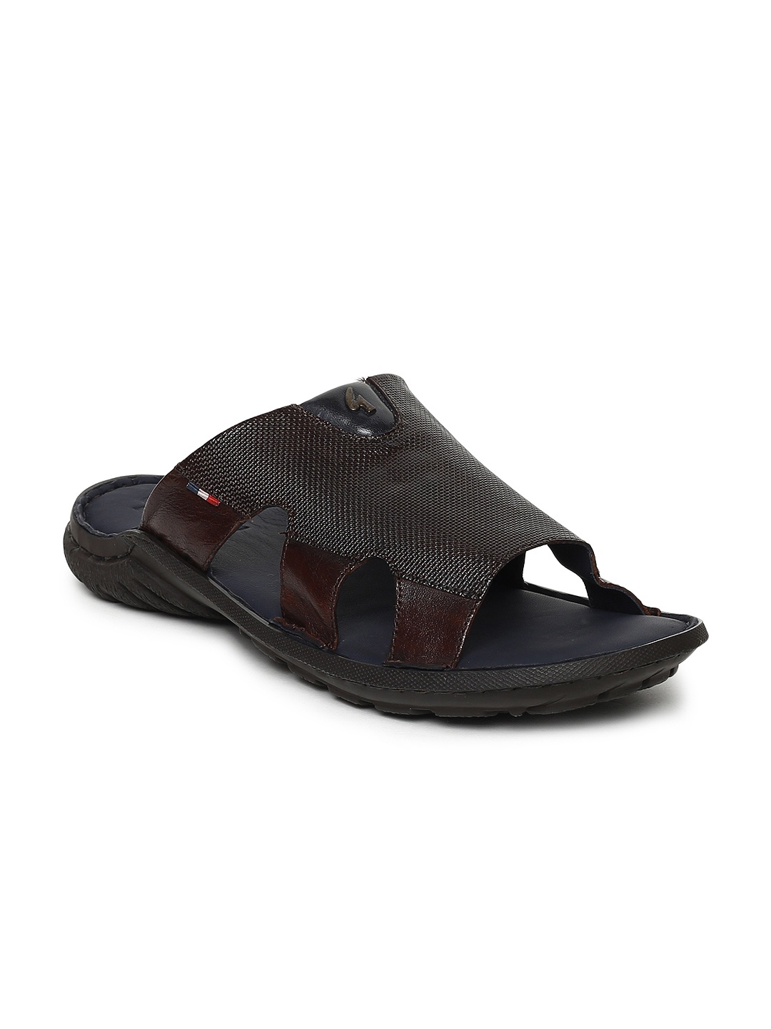 

GABICCI Men Brown Leather Sandals