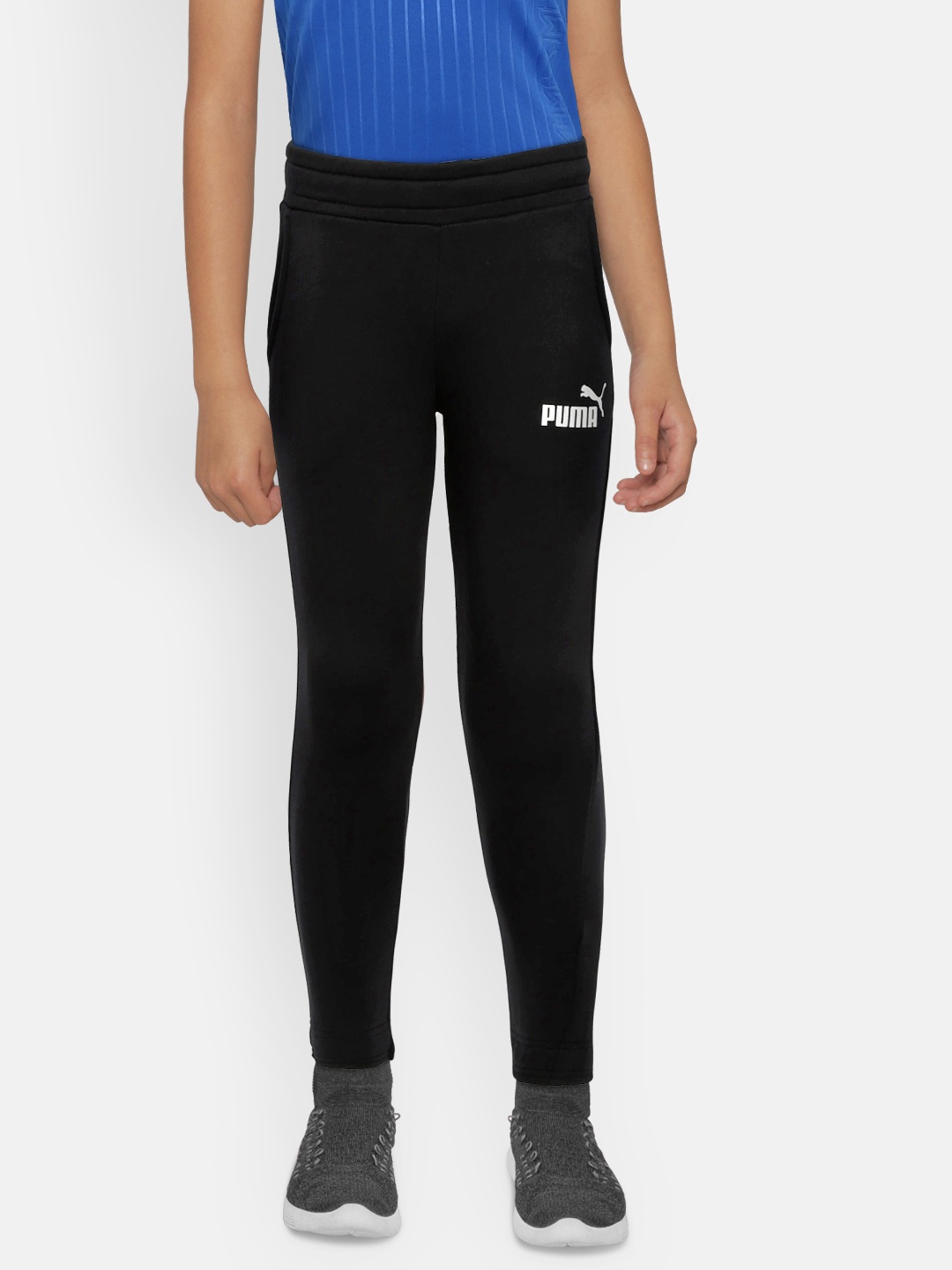 

Puma Boys Black ESS Logo Joggers