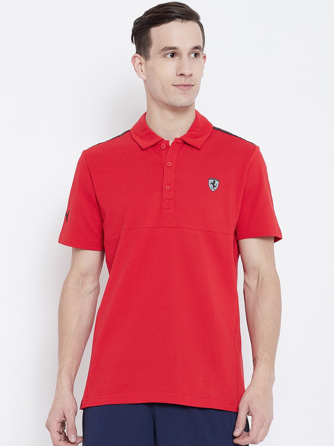 

PUMA Motorsport Red Ferrari Polo Rosso Corsa Sports Motorsport T-shirt