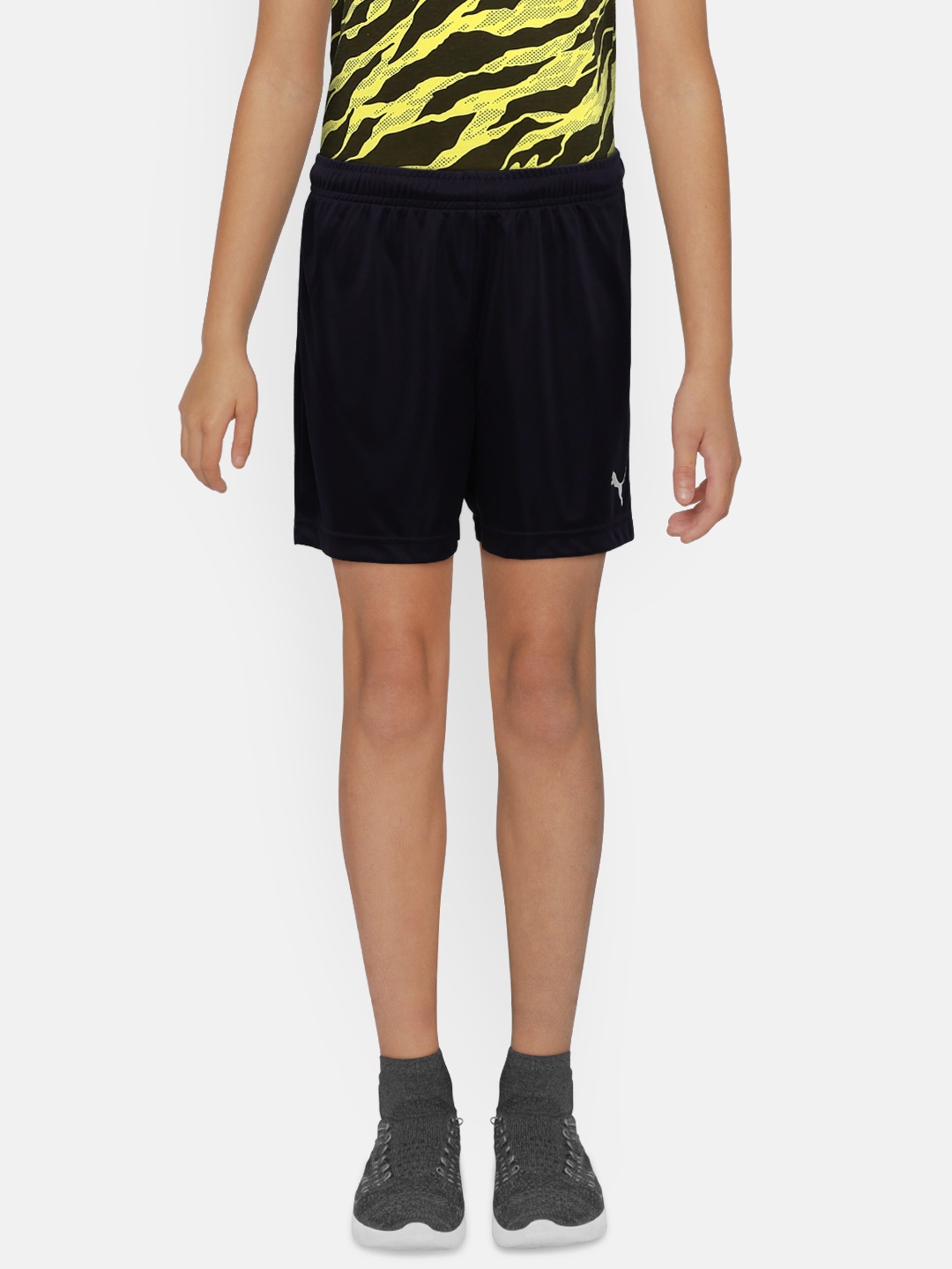 

Puma Boys Blue Solid ftblPLAY Regular Fit Sports Shorts