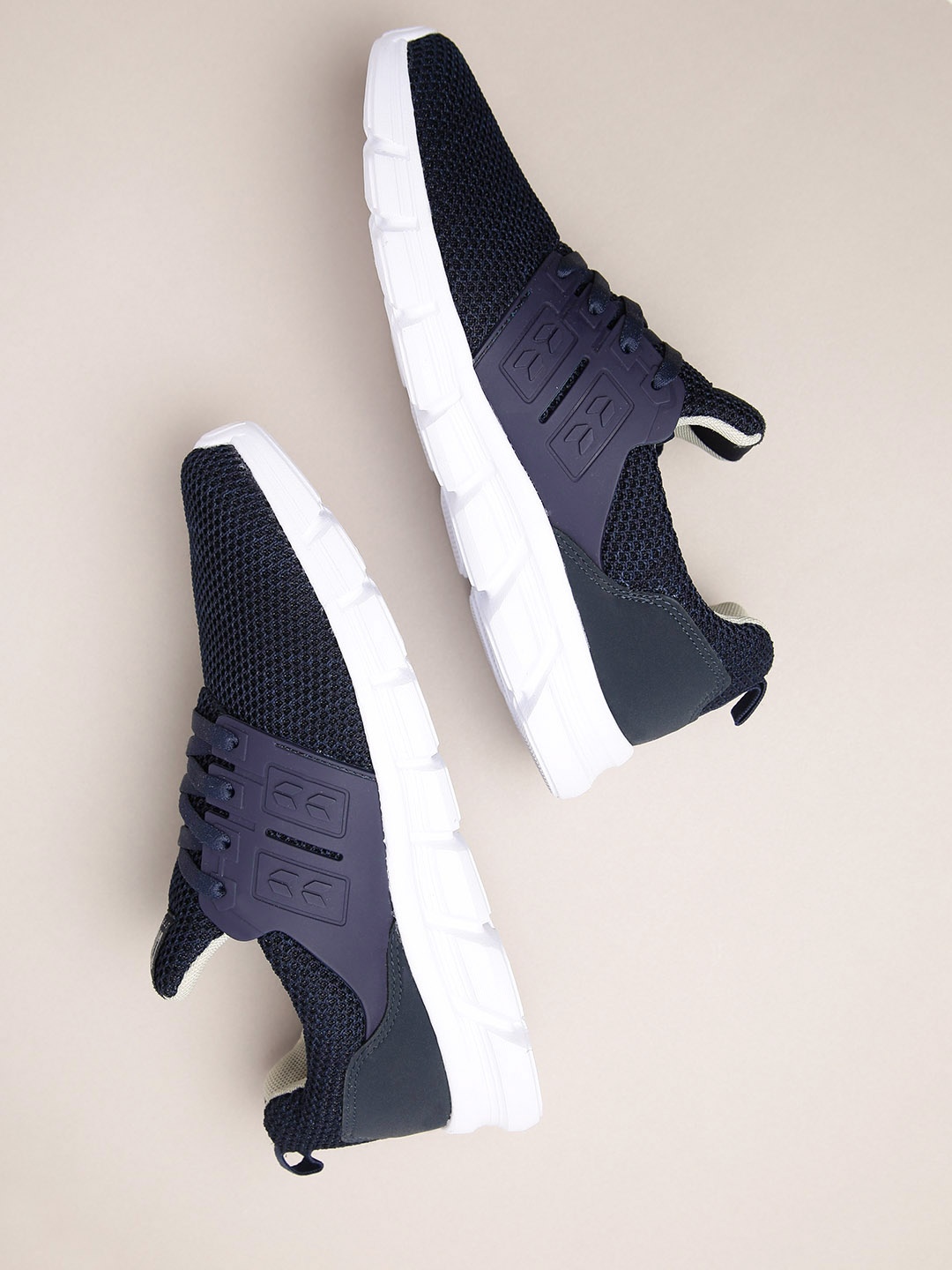 

Crew STREET Men Navy Running Shoes, Navy blue