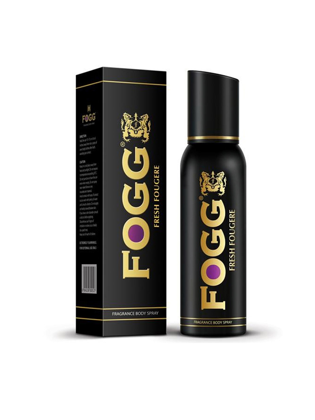 

Fogg Men Fresh Fougere Fragrance Body Spray 120 ml, Black
