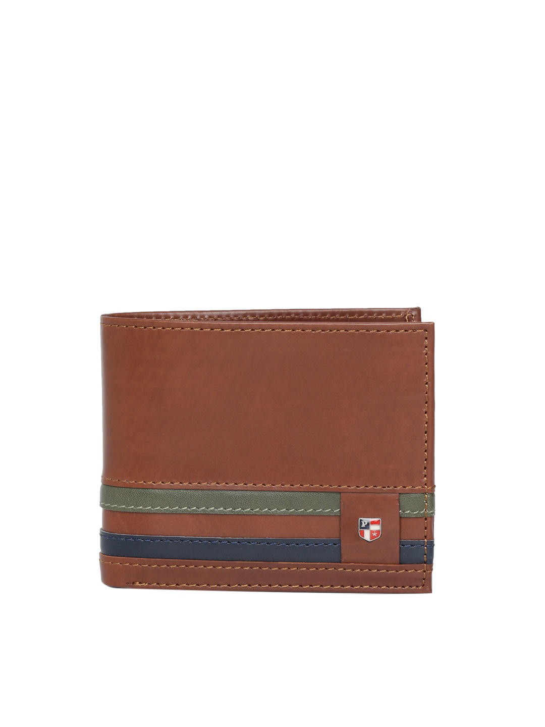 

U.S. Polo Assn. Men Brown Solid Two Fold Wallet