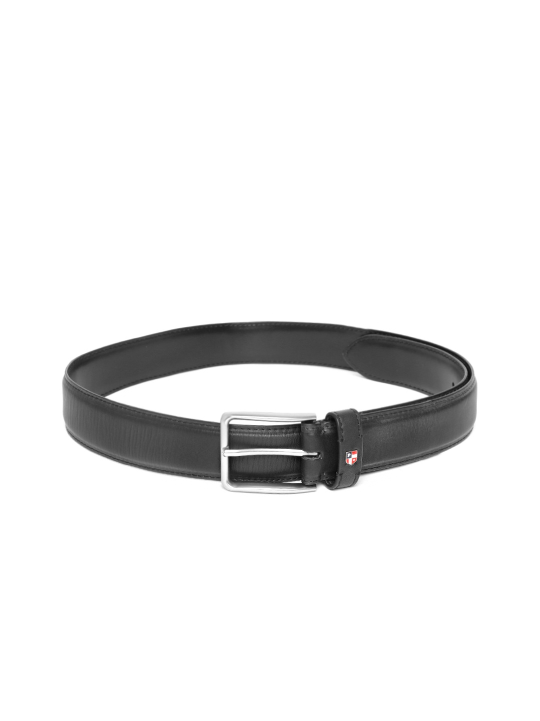 

U.S. Polo Assn. Men Black Solid Leather Belt
