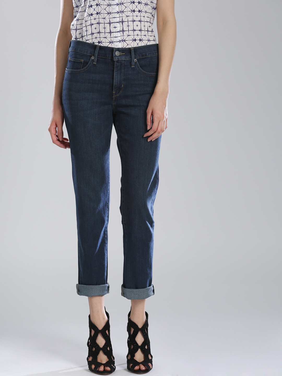 

Levis Blue Shaping Slim Stretchable Jeans 312