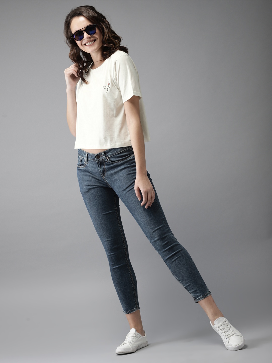 

HERE&NOW Love Is In The Air Boxy T-shirt, Off white