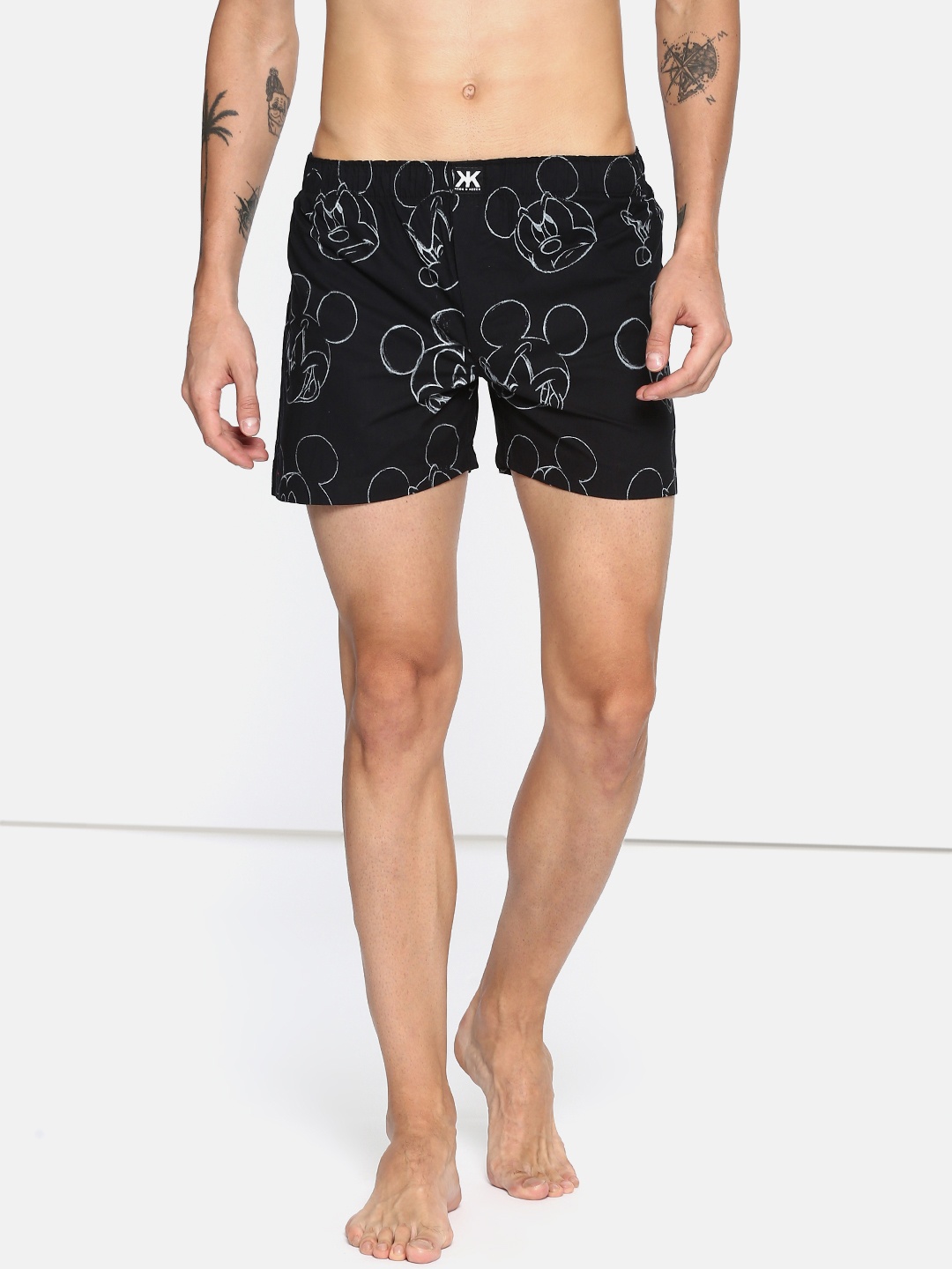

Kook N Keech Disney Men Black Printed Pure Cotton Boxers K217MSO12002A