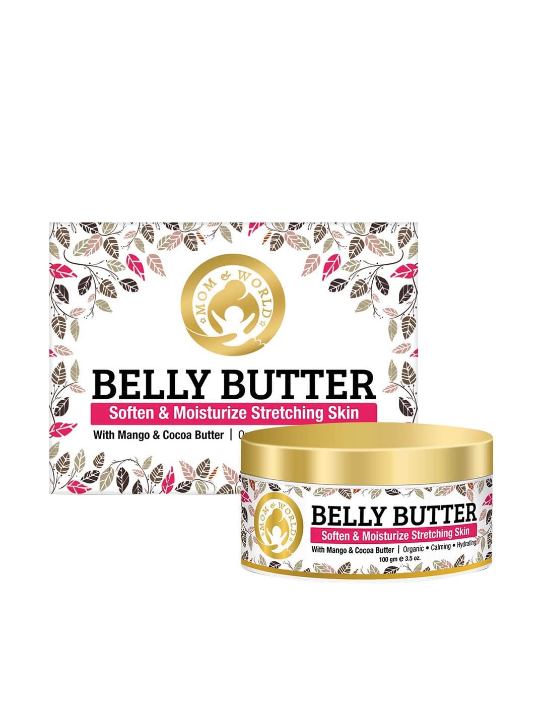 

Mom & World Belly Butter With Mango & Cocoa Butter - 100gm, Nude