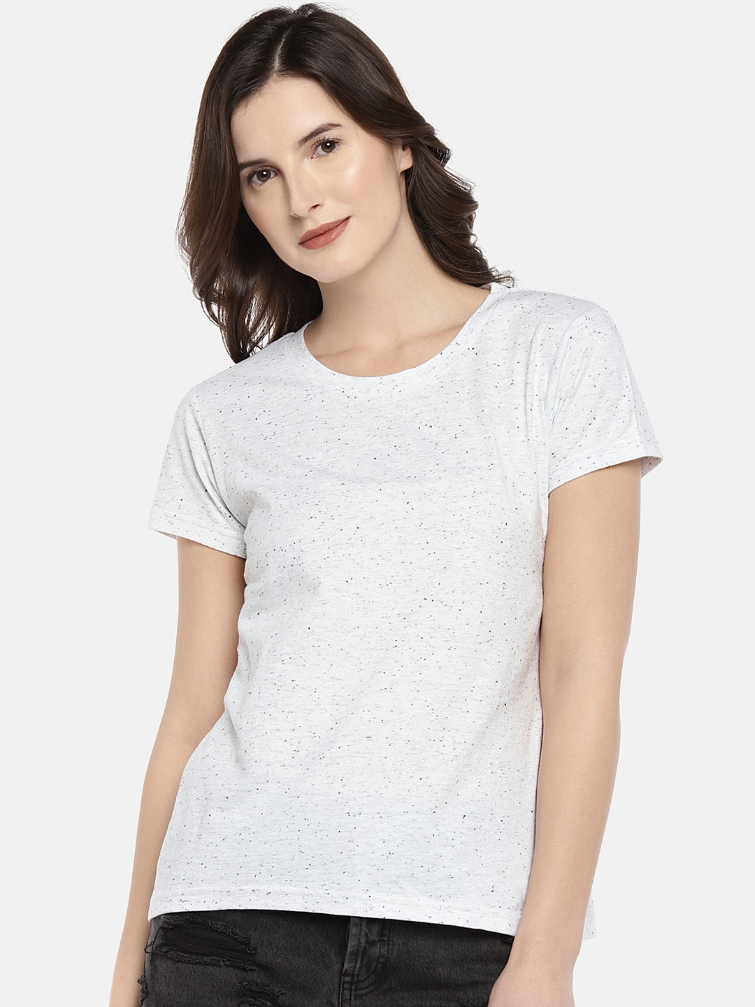 

Globus Women Beige Printed Pure Cotton Top