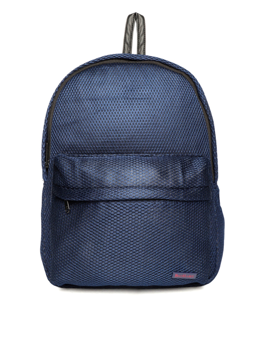 

BAD HABIT Unisex Navy Mesh Backpack, Navy blue