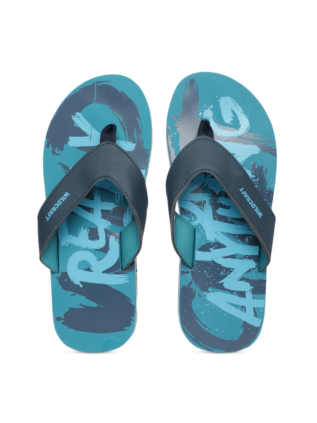 

Wildcraft Men Blue Solid RFA Thong Flip-Flops