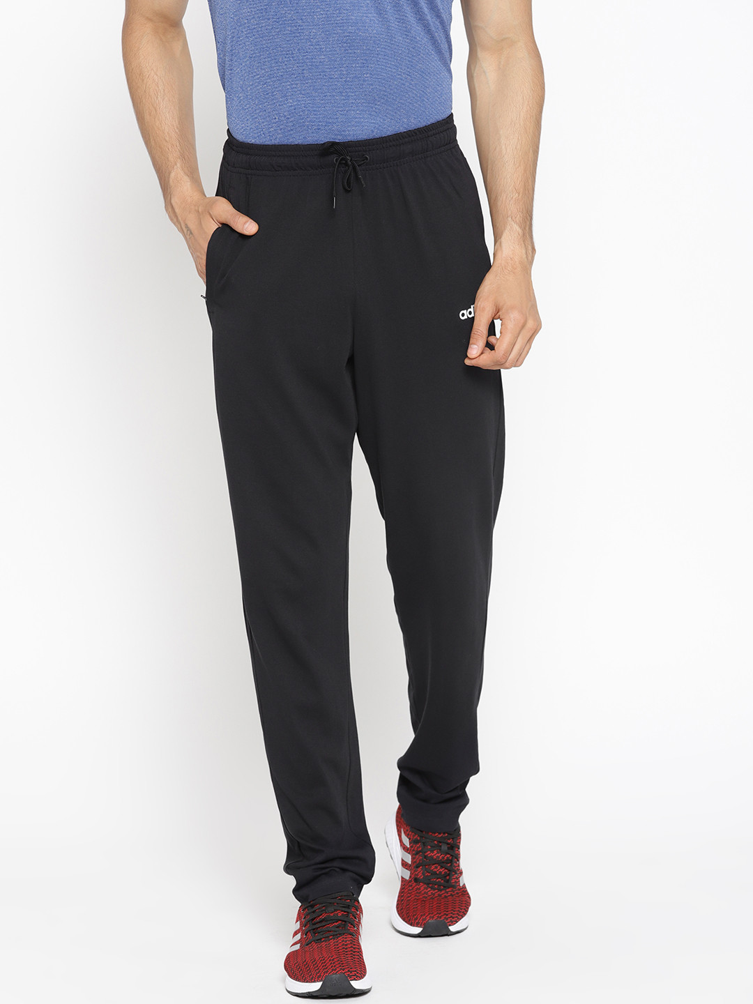 

ADIDAS Men Black Solid E PLN T SJ Sustainable Track Pants