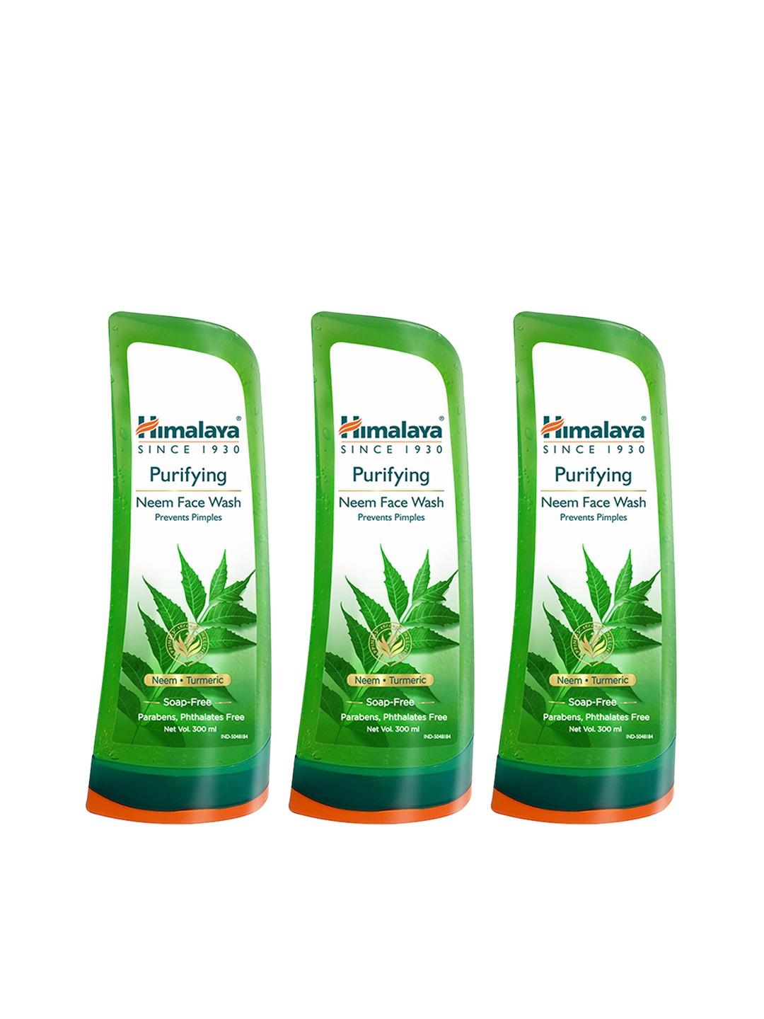 

Himalaya Set of 3 Purifying Neem Face Wash 300ml, Green