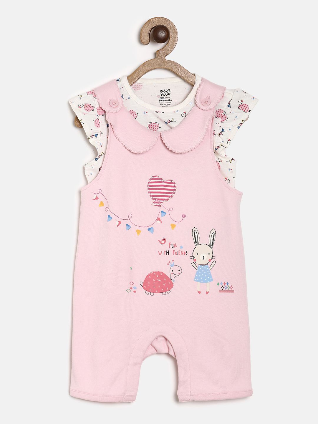 

MINI KLUB Girls Pink Top With Trousers