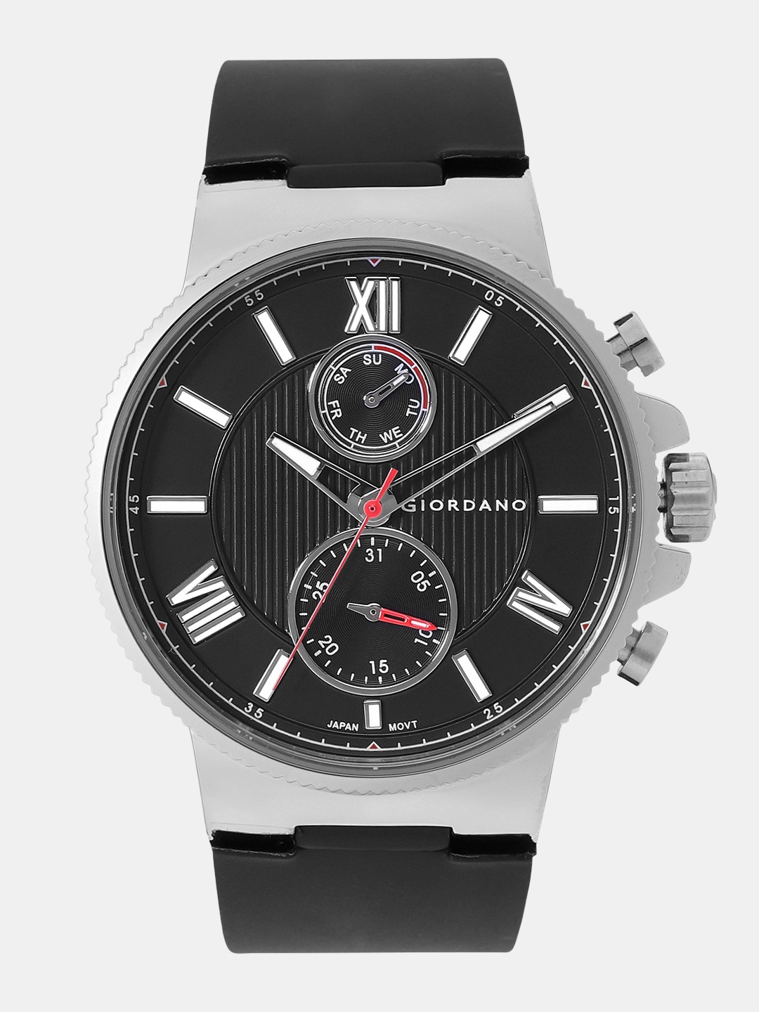 

GIORDANO Men Black Analogue Watch 1971-01