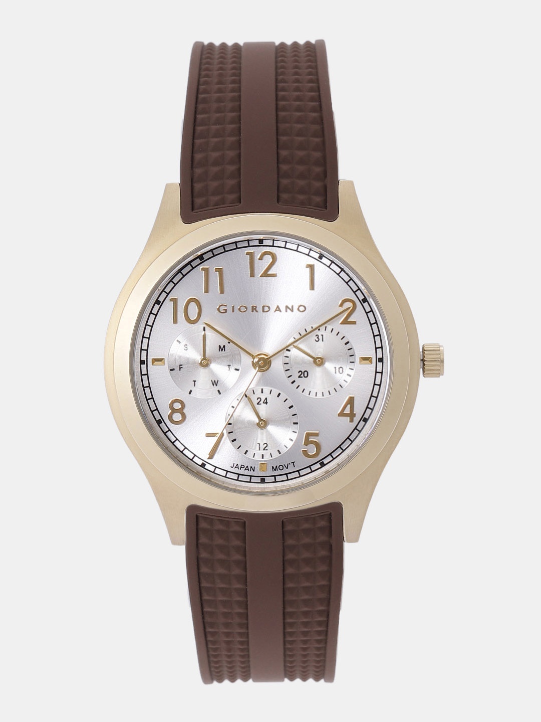

GIORDANO Women Silver-Toned Analogue Watch 2983-03